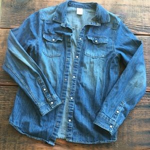 Youth H&M denim shirt